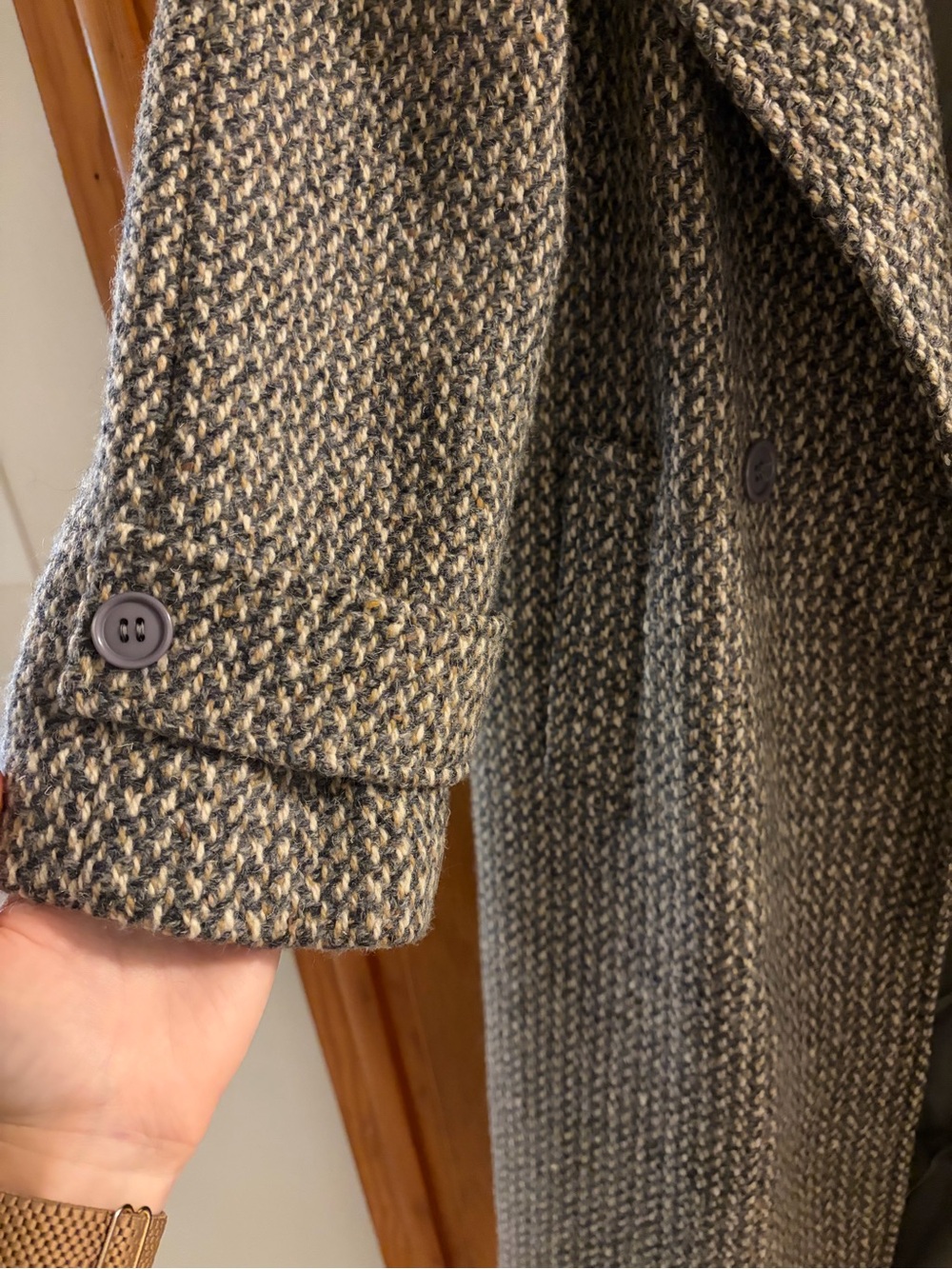 VINTAGE WOOL COAT - SAXTON HALL - Picture 4 of 7